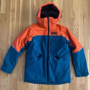 Helly Hansen Vibrant Orange and Deep Blue Jacket